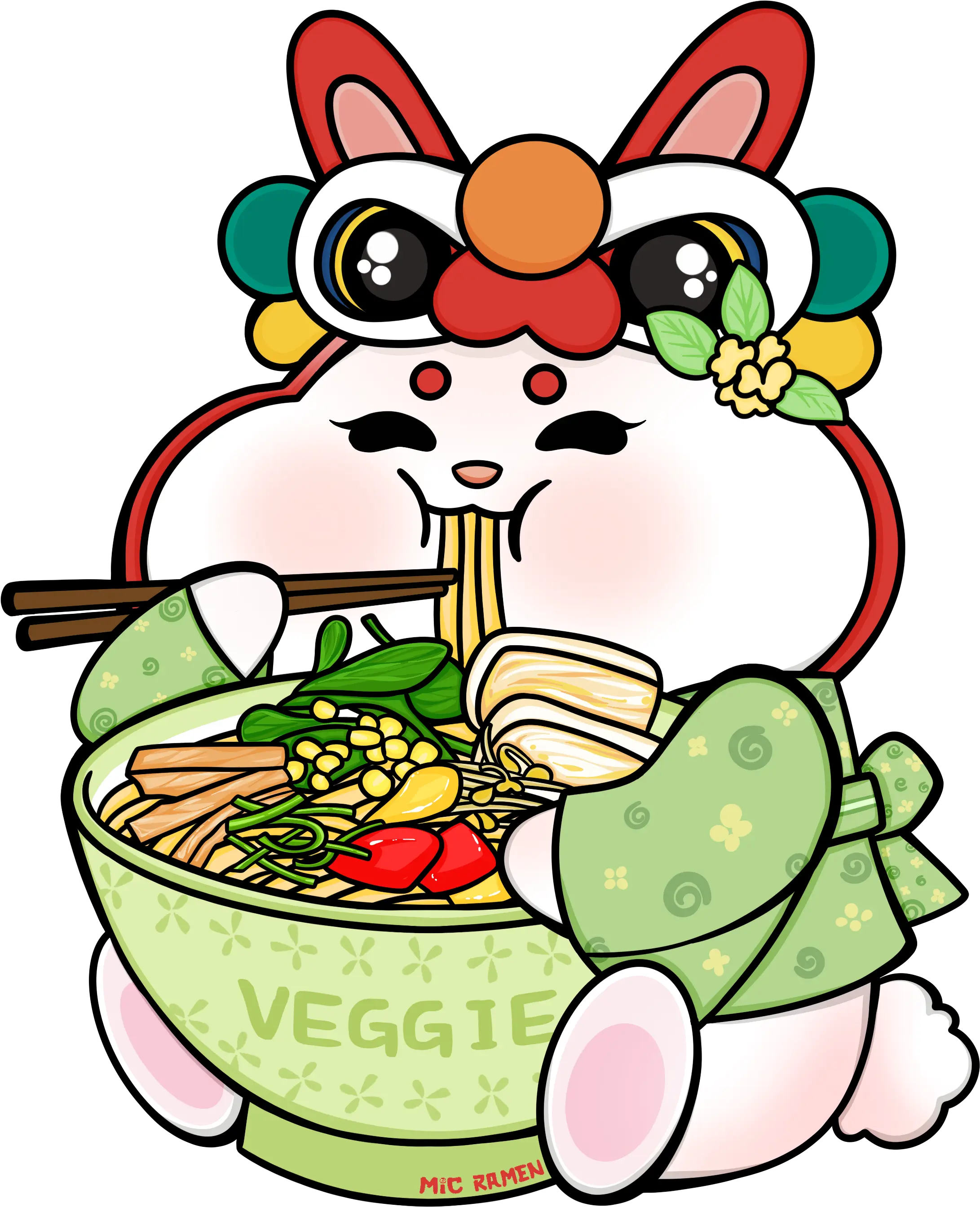 Logo Veggie Ramen